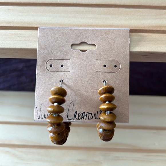 Handmade Hoop Earrings - Picture 1 of 1